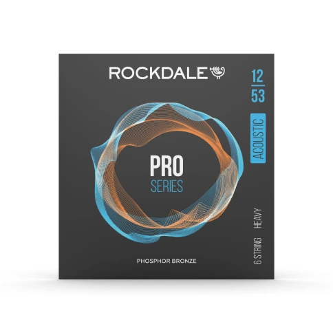 Струны для акустической гитары ROCKDALE PRO 12-53 Phosphor Bronze Heavy фото 1
