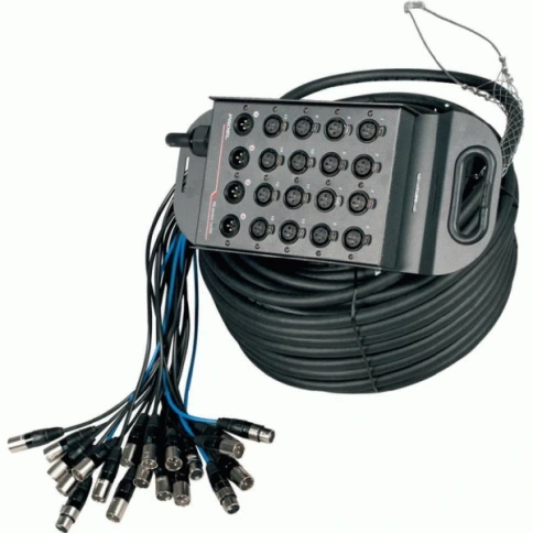 PROEL TN1204LU30 - мультикор, 12 вх., 4 вых., 30м фото 2