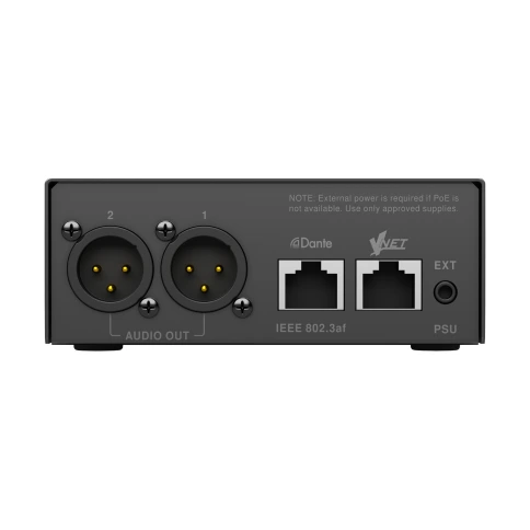 KLARK TEKNIK VNET2-DANTE BRIDGE - межсетевой интерфейсный мост между DANTE и VNET2, преобразование в фото 3