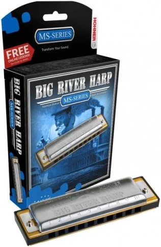HOHNER Big river harp 590/20 F - Губная гармоника диатоническая фото 4