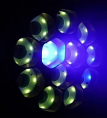 INVOLIGHT AURA PLUS - голова вращения (WASH), 12х RGBW + 72х RGB SMD, DMX512 фото 6
