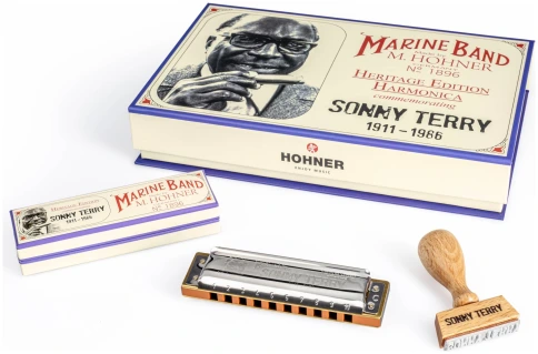 HOHNER Sonny Terry - Губная гармоника подписная серия фото 4