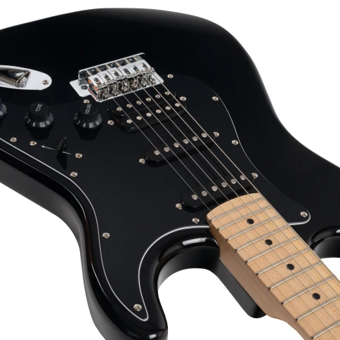 Электрогитара ROCKDALE Stars Plus HSS Maple Black фото 10