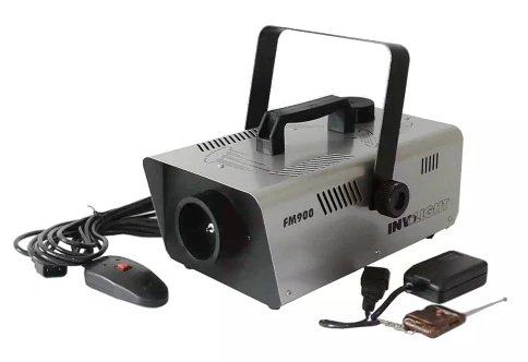 INVOLIGHT FM900 - генератор дыма, 900Вт, проводной и беспроводной пульт ДУ фото 1
