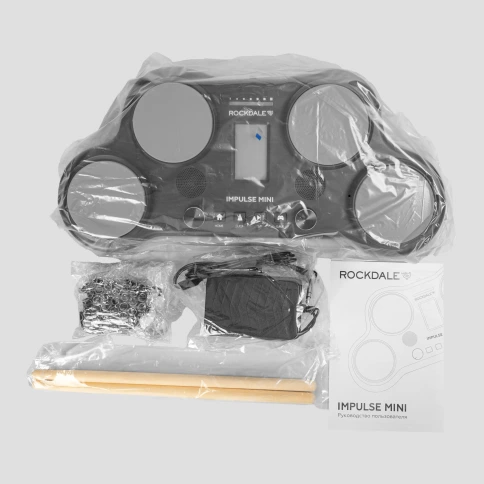 Электронная ударная установка ROCKDALE Impulse Mini Black фото 11