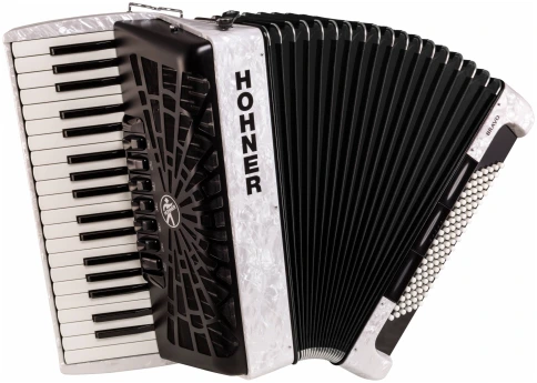 HOHNER Bravo III 96 white - Аккордеон 7/8 фото 1