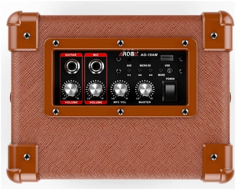 AROMA AG-10AM - Комбоусилитель для акустической гитары фото 3