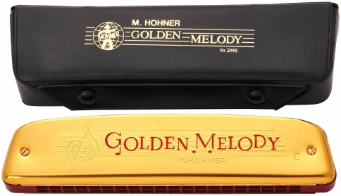 HOHNER Golden Melody 2416/40 C - Губная гармоника тремоло фото 4