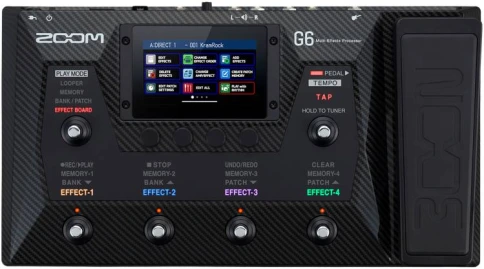 ZOOM G6 - Процессор эффектов фото 1