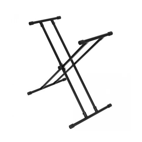 ONSTAGE KS8191XX - клавишная стойка двойная крестообразная, регулируемая высота и ширина, Lock-Tight фото 1