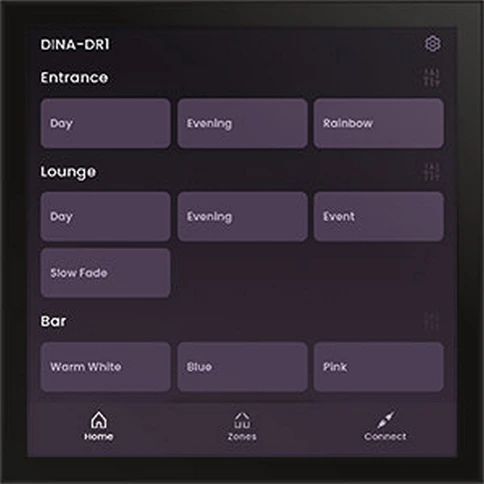 NICOLAUDIE ARCHITECTURAL NATOUCH-4 - мини настенный сенсорный контроллер для DINA и STICK фото 3
