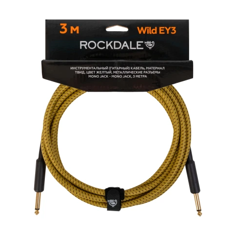 Инструментальный кабель ROCKDALE Wild EY3 фото 1