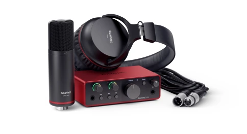 Комплект для звукозаписи Focusrite Scarlett Solo Studio 4th Gen фото 3