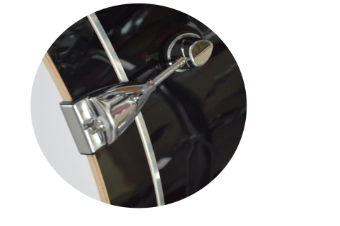 JW227-E2-BK Барабанная установка (4 коробки), черная, TJW фото 4