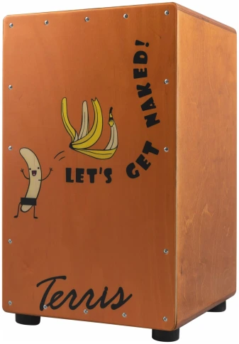 TERRIS Exclusive BANANA - Кахон с подструнником фото 4