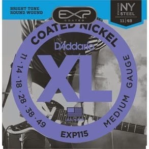 Струны для электрогитары DAddario EXP115 11-49 фото 1
