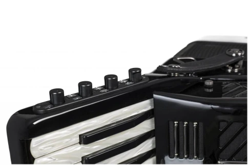 HOHNER MATTIA IV 120 BK gun black - Аккордеон 4/4 фото 4