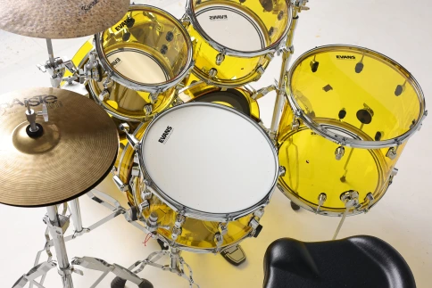 UBA-Am-2216/5 Барабанная установка, акрил, желтая (5 коробок), Мастерская Бехтеревых фото 7