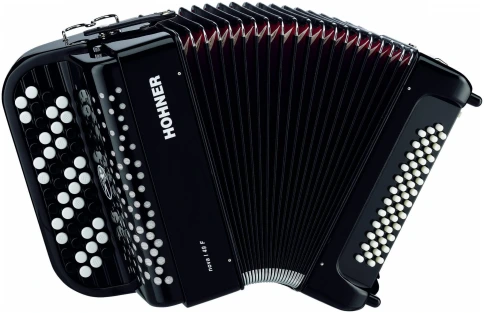 HOHNER Nova I 49 F black (B-Stepped) - Баян фото 1