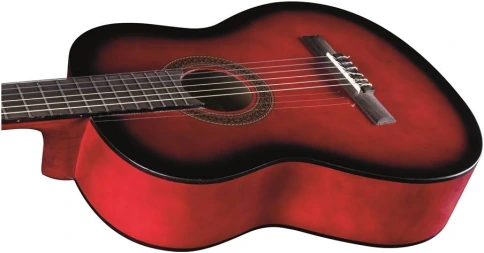 EKO CS-10 Red Burst - Гитара классическая 4/4 фото 3