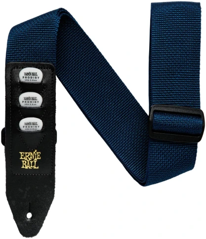 ERNIE BALL 4236 PickHolder Navy - Ремень для гитары фото 1