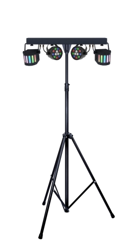 PL-31C Комплект светодиодных прожекторов на стойке, RGBW, 60Вт, LFocus фото 1