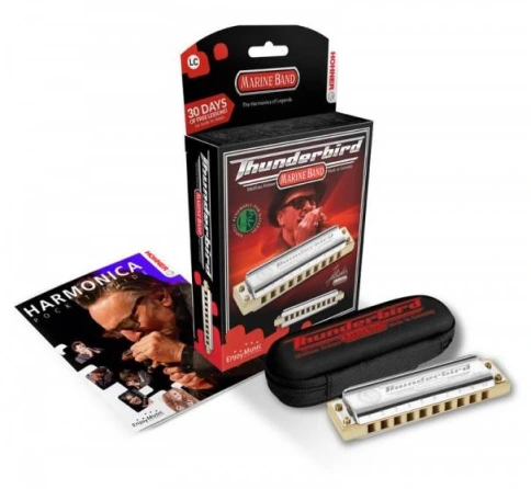 HOHNER Marine Band Thunderbird G low - Губная гармоника диатоническая фото 9