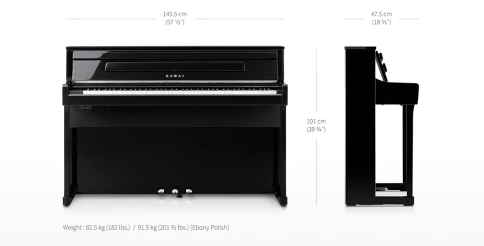 KAWAI CA901 EP - цифровое пианино, 88 клавиш, банкетка, механика Grand Feel III, цвет черный полиро фото 3