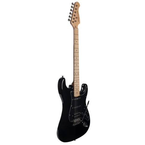 Электрогитара ROCKDALE Stars Plus HSS Maple Black фото 3
