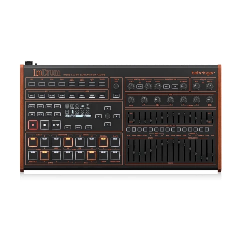 BEHRINGER LM DRUM - 16 инструментов, 109 звуков, регулятор уровня и панорамы, 16 пэдов, 128 паттерно фото 1
