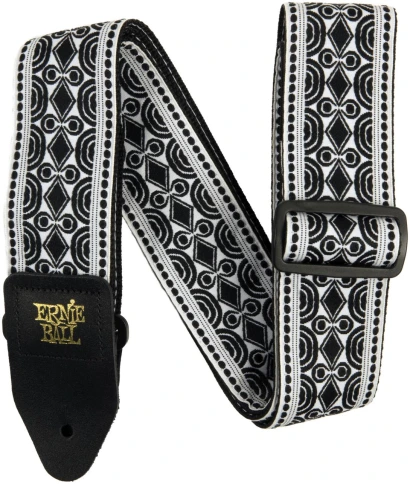 ERNIE BALL 5319 Jacquard Beatnik Black - Ремень для гитары фото 1