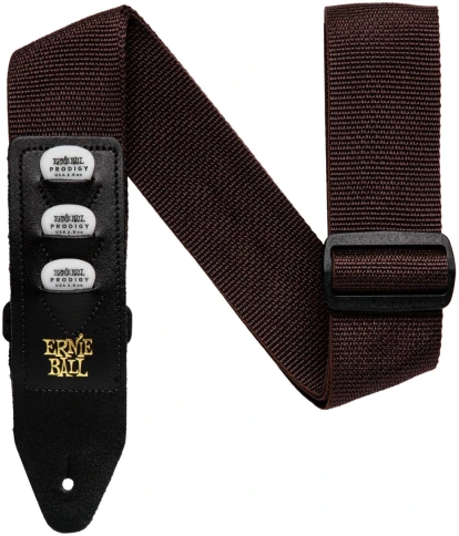ERNIE BALL 4250 PickHolder Brown - Ремень для гитары фото 1