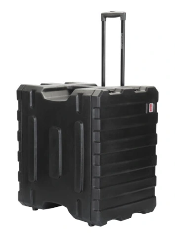 GATOR G-PROR-8U-19 - рэковый кейс, 8U, ручка, колеса, стальные рельсы, пластик фото 1