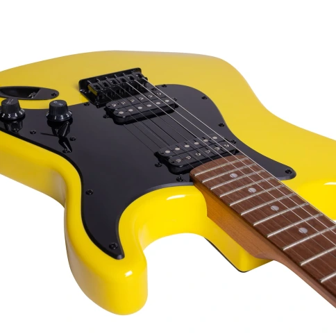 Электрогитара ROCKDALE Stars Plus HT HH Maple Neon Yellow фото 7