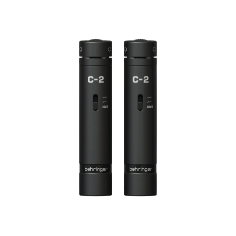BEHRINGER C-2 DARK EDITION - микрофоны (пара),20 Hz-20 kHz,конденсатор,для студийной или концертов, фото 1