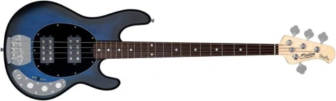 STERLING StingRay HH Pacific Blue Burst - Бас-гитара 4 струны фото 1