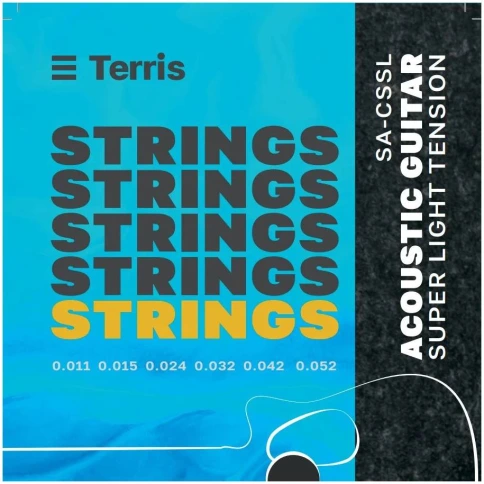 TERRIS SA-CSSL - Струны для акустической гитары фото 1
