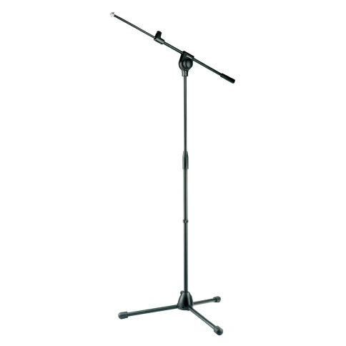 PROEL PRO200 BK - профессиональная микрофонная стойка, тренога, телескопический журавль фото 1