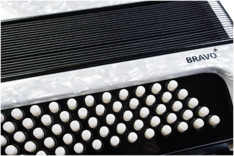 HOHNER Bravo II 60 white - Аккордеон 1/2 фото 3