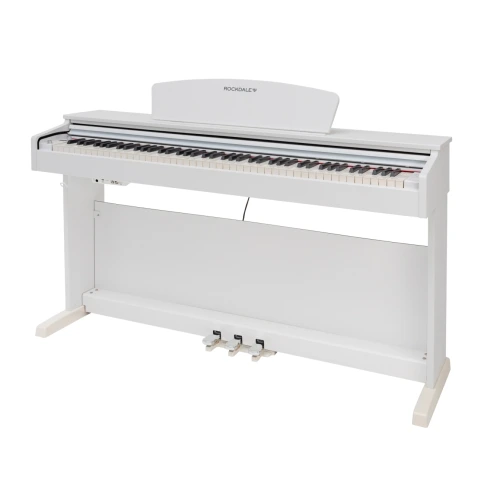 Цифровое фортепиано ROCKDALE Etude 128 Graded White фото 3