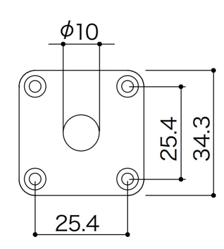 Крышка гнезда Gotoh JCB-4 CK фото 2