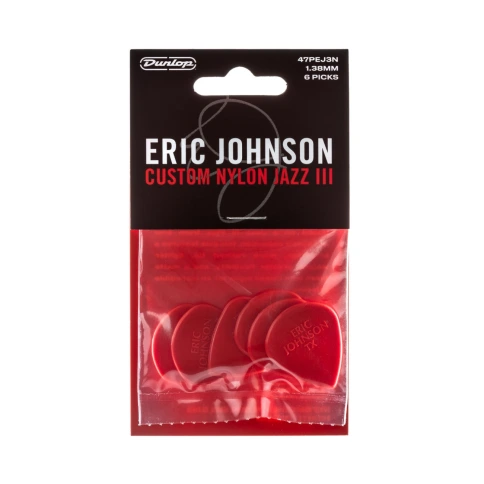 Медиатор Dunlop 47PEJ3N Eric Johnson Nylon Jazz III фото 4