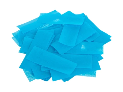 FTPCLB Конфетти из специализированной бумаги (тишью) 17х55мм, светло-синий, упаковка 1 кг, LFocus фото 1