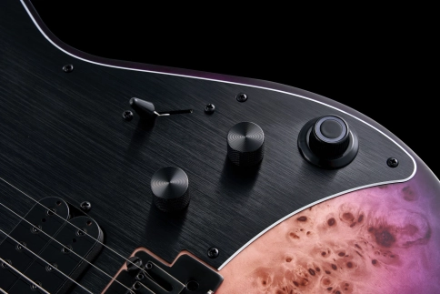 M810-PUBT Modern Электрогитара с встроенным процессором, фиолетовая, GTRS фото 4