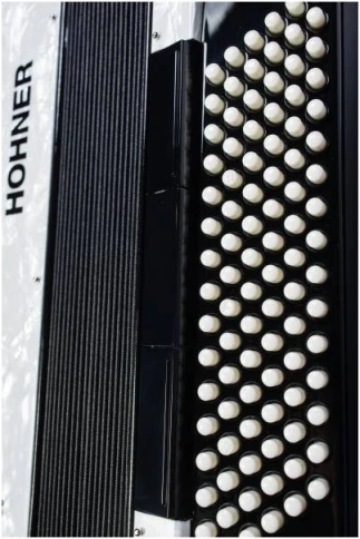 HOHNER Nova III 96 white (C-stepped) - Баян фото 8