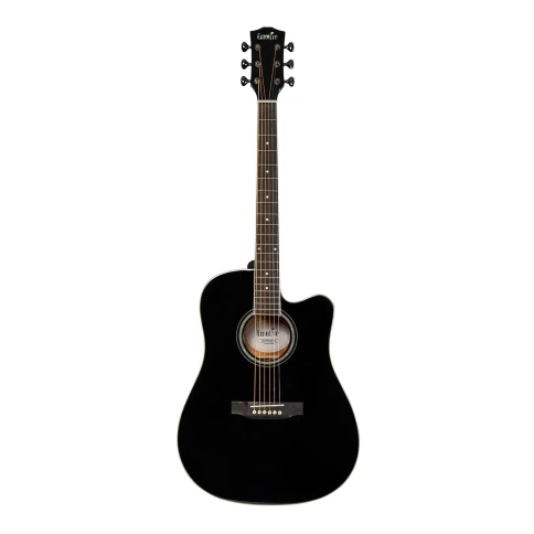 Акустическая гитара Emotive Rightwood D3 BK фото 1