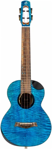 FLIGHT COMET TENOR EQ-A Blue - Укулеле тенор фото 4