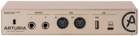 Аудиоинтерфейс Arturia MiniFuse 2 Champagne фото 4