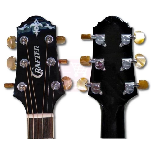 Гитара электроакустическая CRAFTER GAE-8/BK фото 3