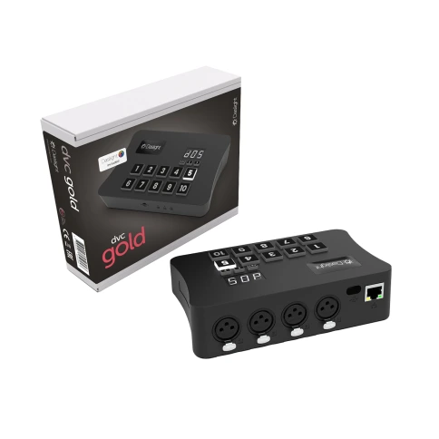 DASLIGHT DVC GOLD - DMX-интерфейс, 1024 канала, USB Type-C, MicroSD, 4xDMX-выход фото 2